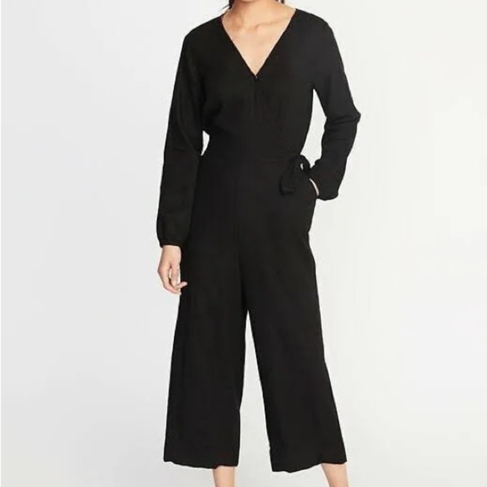NWOT Old Navy Linen Blend Jumpsuit S